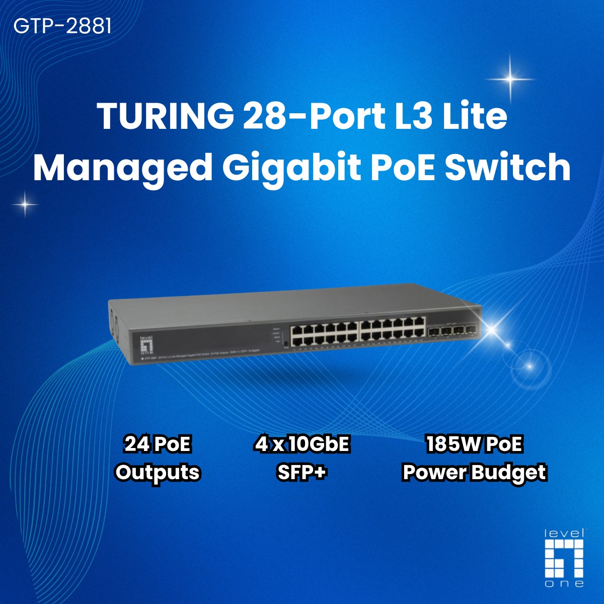 LevelOne - In high-density network environments, traditional PoE ...