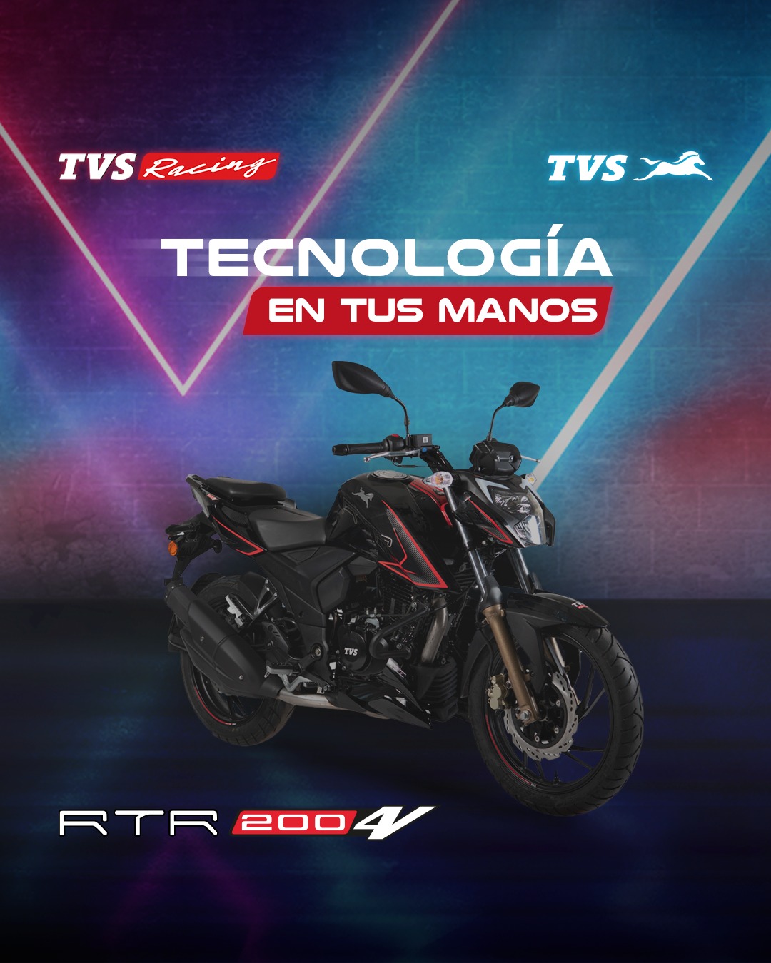 TVS - 🔥🏍️ TVS RTR 200 no es solo una moto, es una declaración de ...