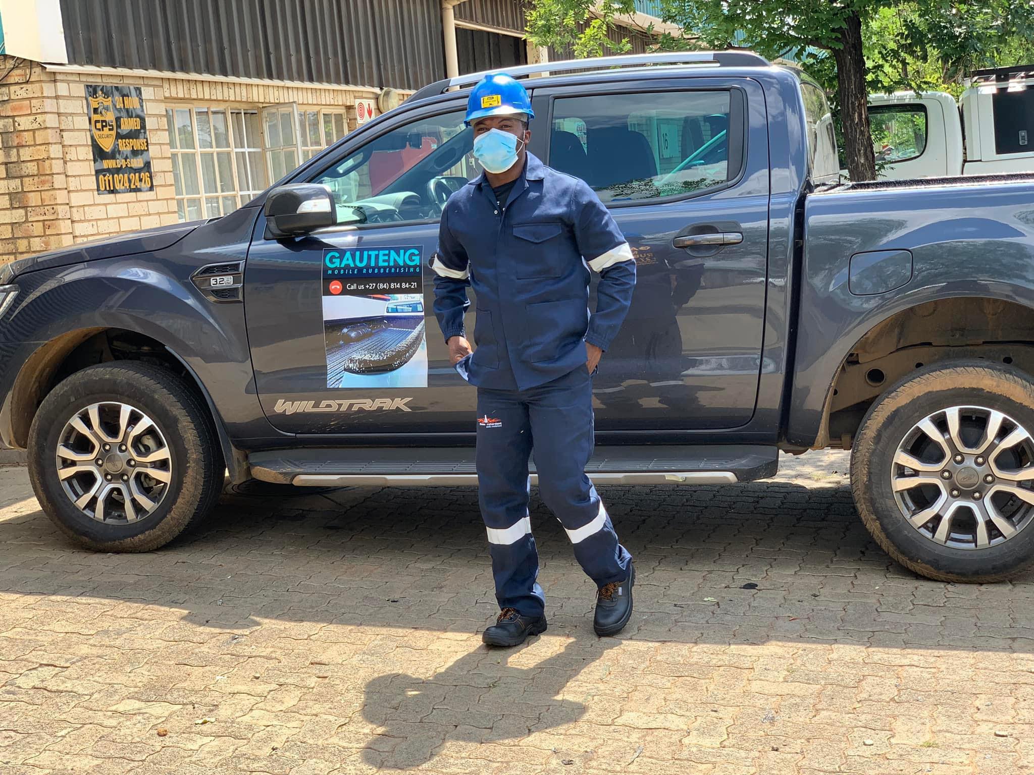 Mobile rubberising | Johannesburg
