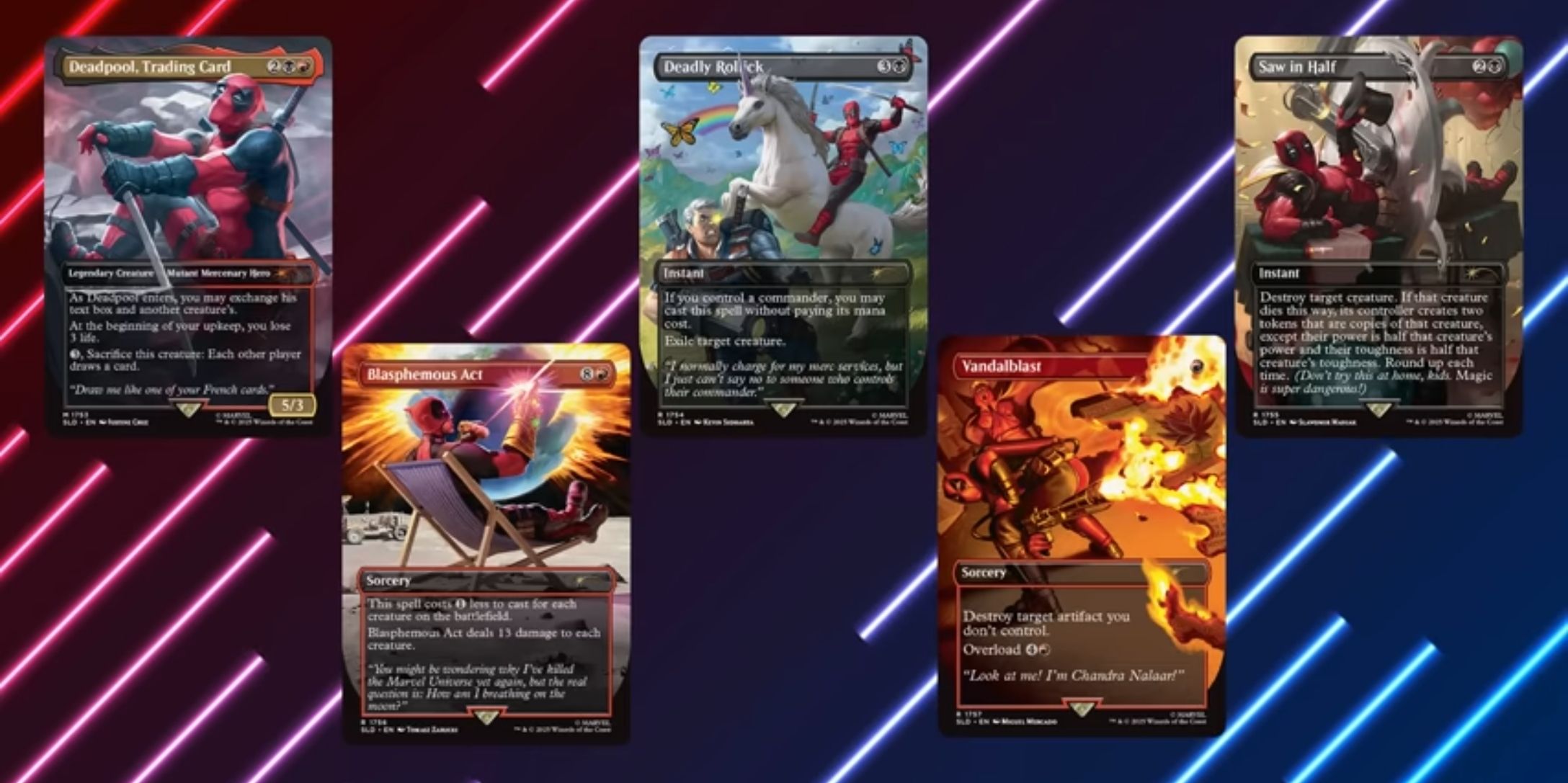 deadpool mtg commander deck EDH Deck Deadpool, Trading Card 100 Magic Cards Custom Deck Rakdos Marvel Sacrifice this creature Deadpool, Trading Card (Marvel) |