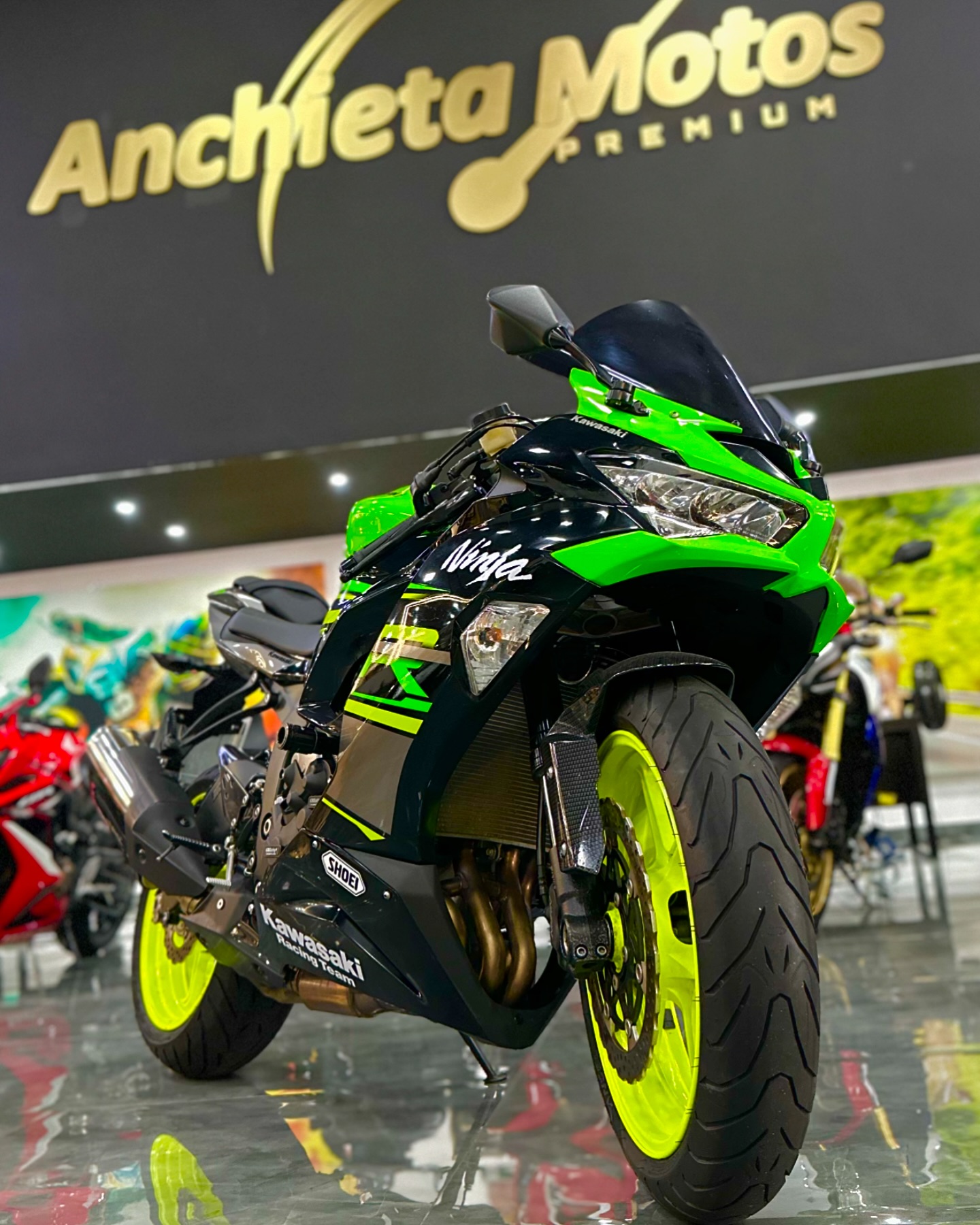 🚀 NINJA ZX-6 📅 Ano: 2020 🎰 Quilometragem: 20.389 ✓ Muito nova