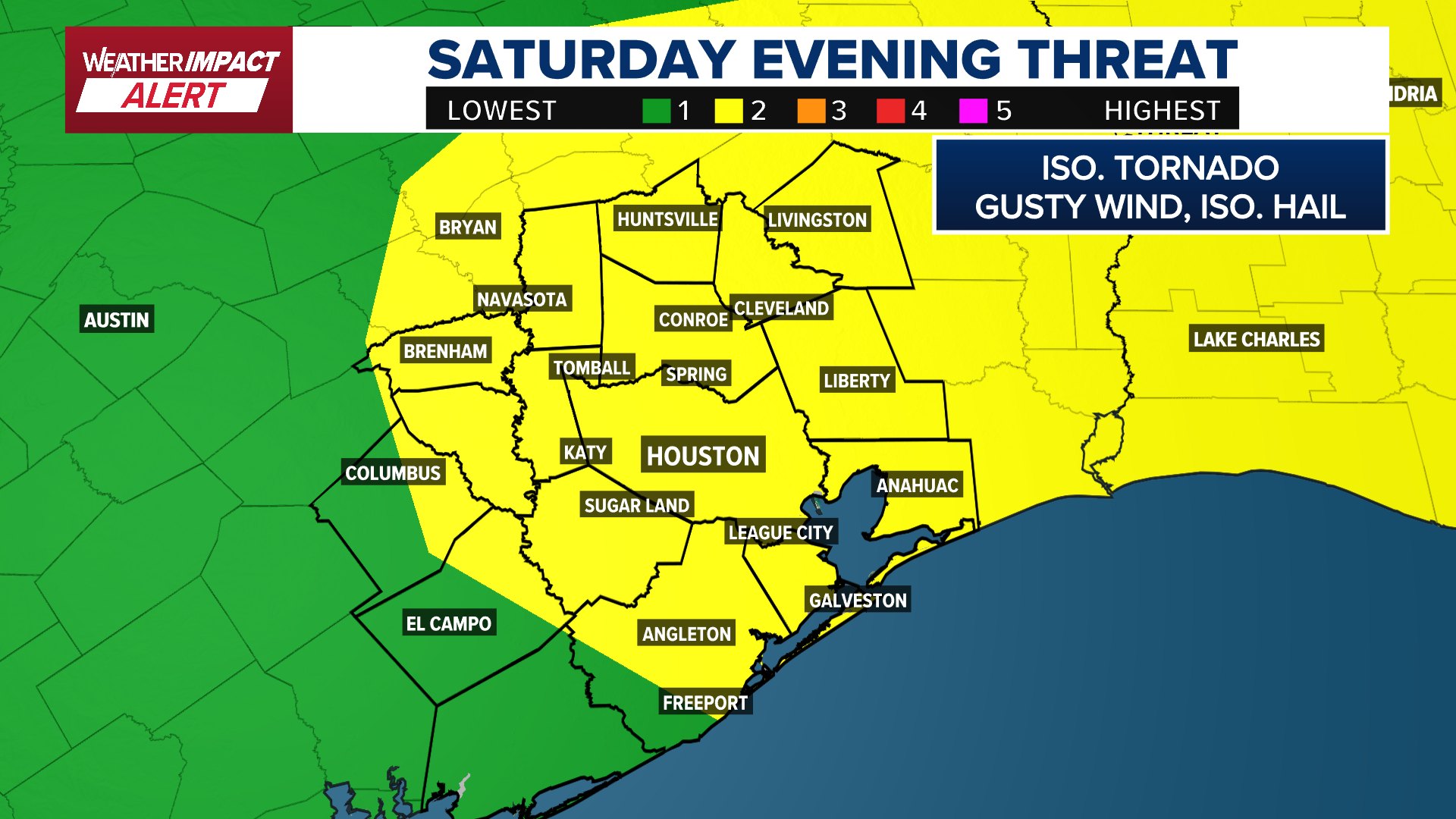 KHOU 11 News - WEATHER IMPACT ALERT | We're tracking the... | Facebook