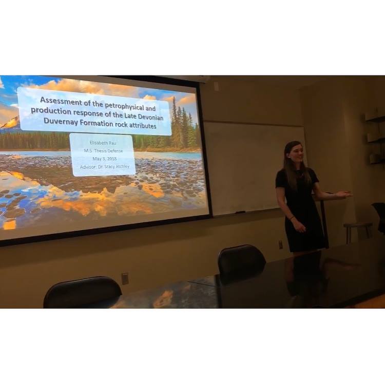 🎉Congratulations to Elisabeth Rau on... - Baylor Geosciences | Facebook