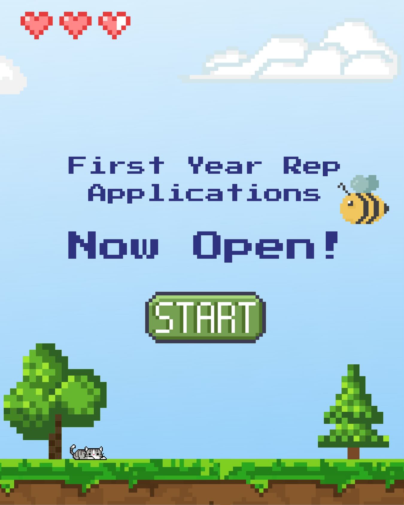 Student - Level up your uni experience! 🎮 First Year Rep applications ...