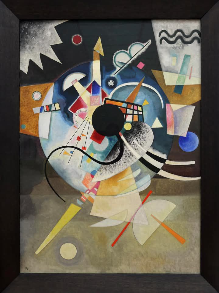 Tiefes Braun - Wassily Kandinsky - 1924 “Every work of art is the