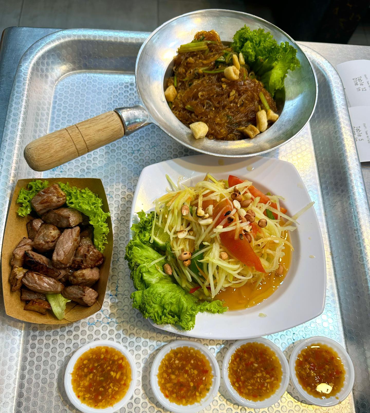 KIN HOI - Thai Papaya Salad,Kin Hoi’s Signature Plain...