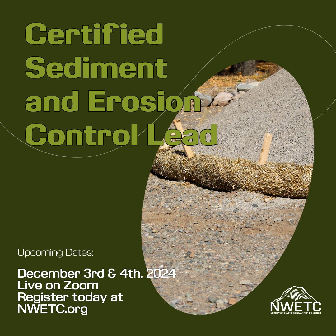 Our 2-day CESCL... - Northwest Environmental Training Center
