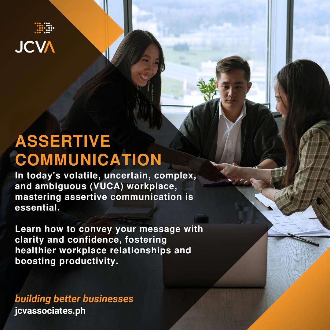JCVA - It's time to speak up and 'take the lead'! 💪...