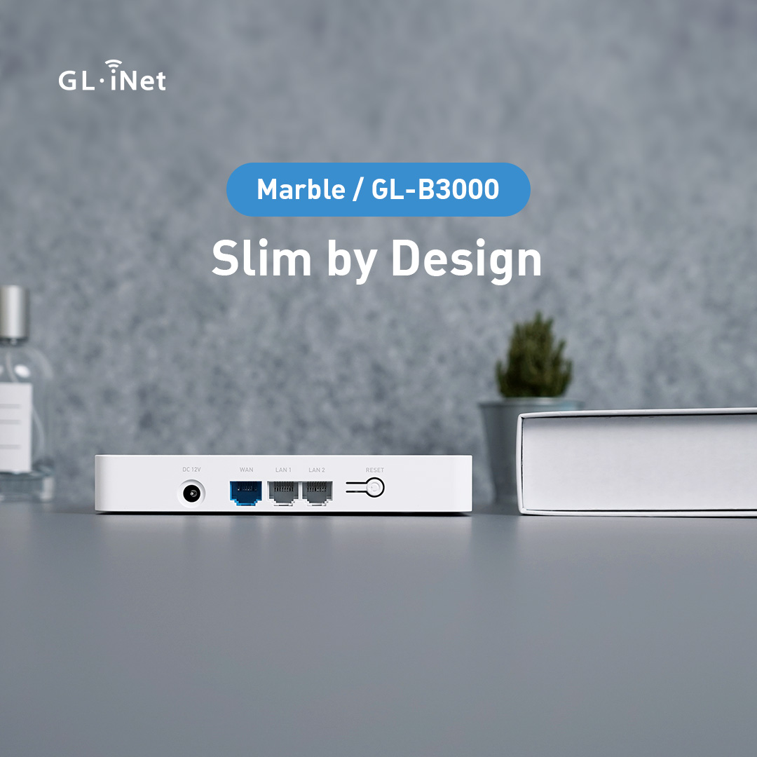 GL.iNet - Meet our new Marble (GL-B3000) Router—a marvel... | Facebook