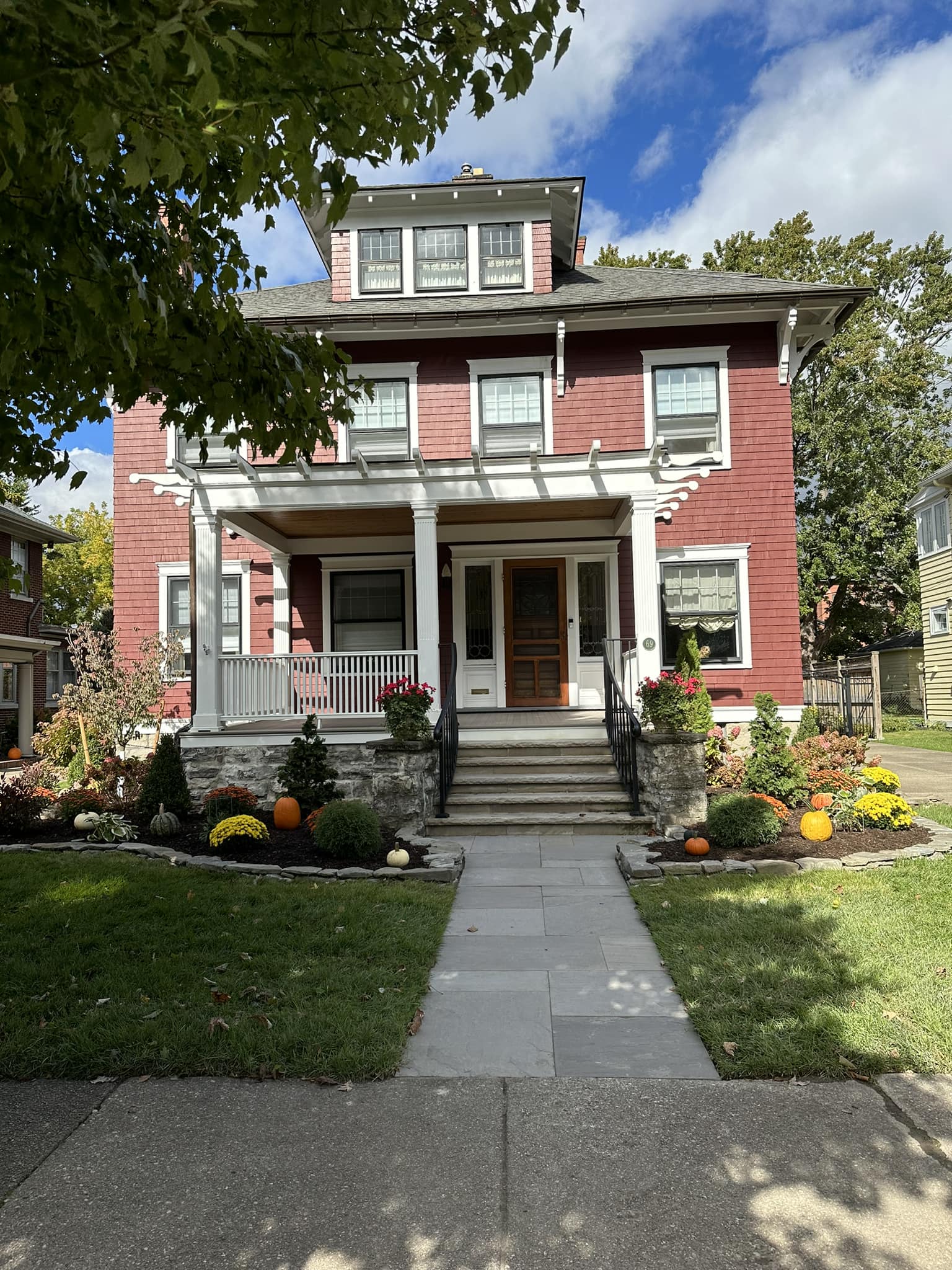❤︎ View from our 1907 bungalow in Buffalo, NY