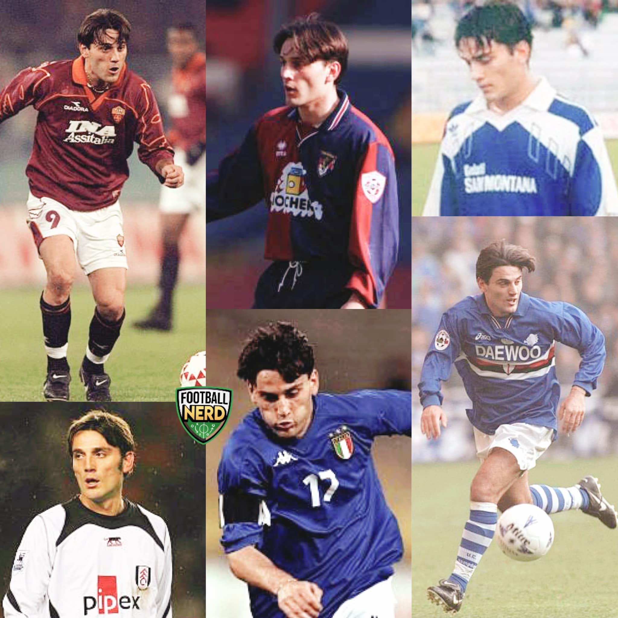 Vincenzo Montella, one of the great Serie A strikers of the late
