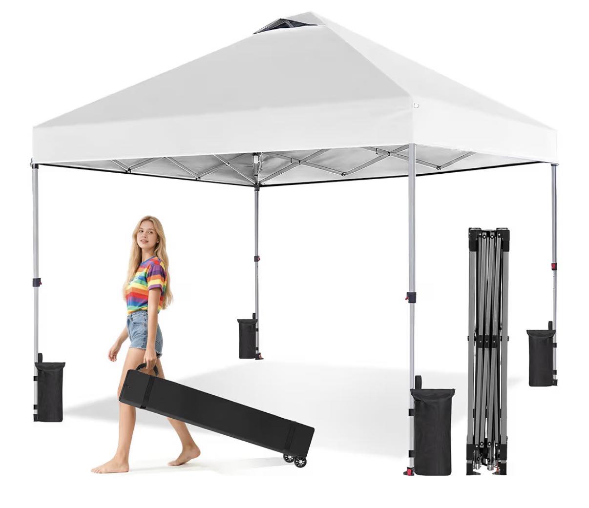 40% OFF?! 🤩 😮 🤯 This 10x10 pop-up canopy is an absolute STE@L  display picture 1