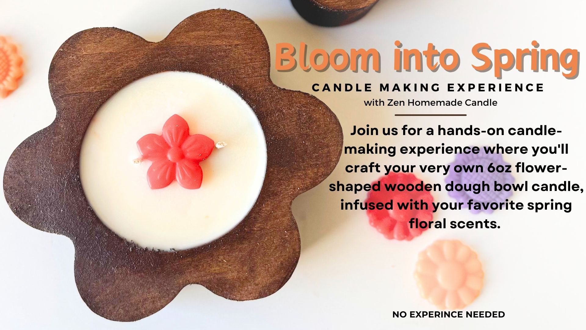 Bloom into Spring - Candle Making Experience