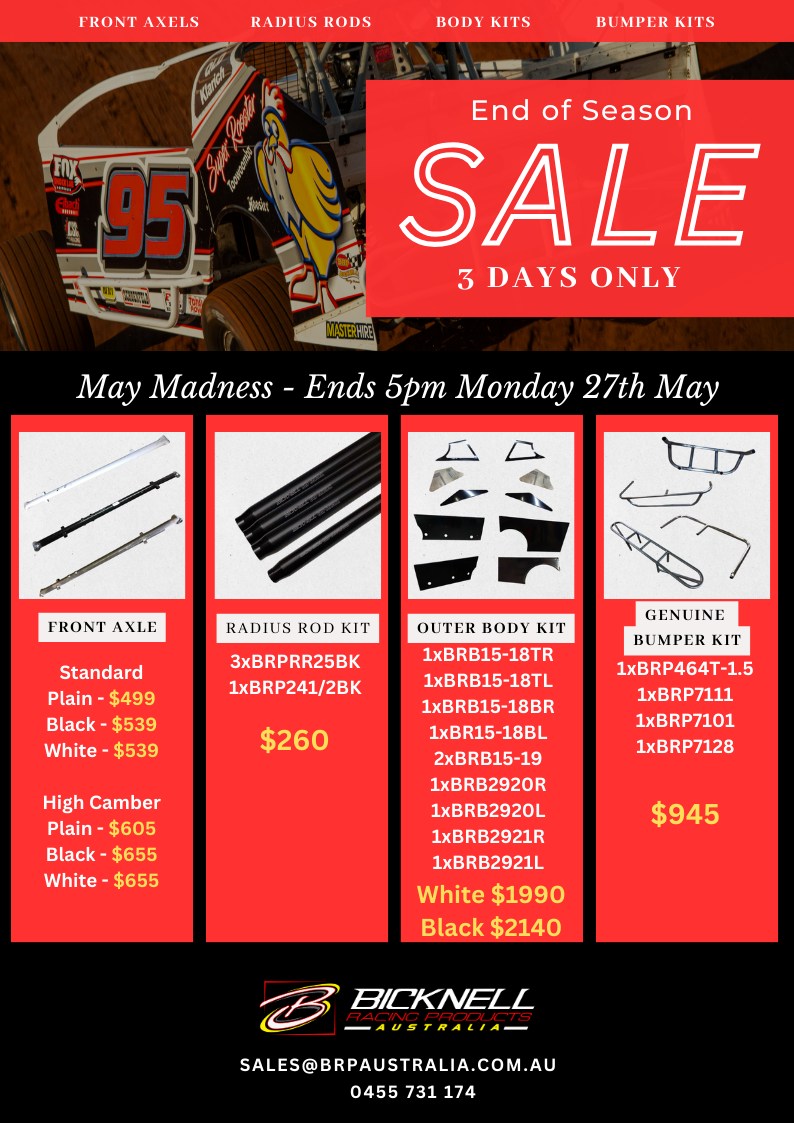 Bicknell Racing Products Australia