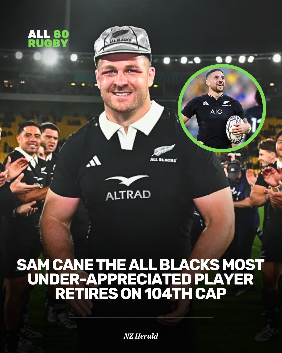 All80 Rugby - Sam Cane and TJ Perenara to bid farewell to... | Facebook