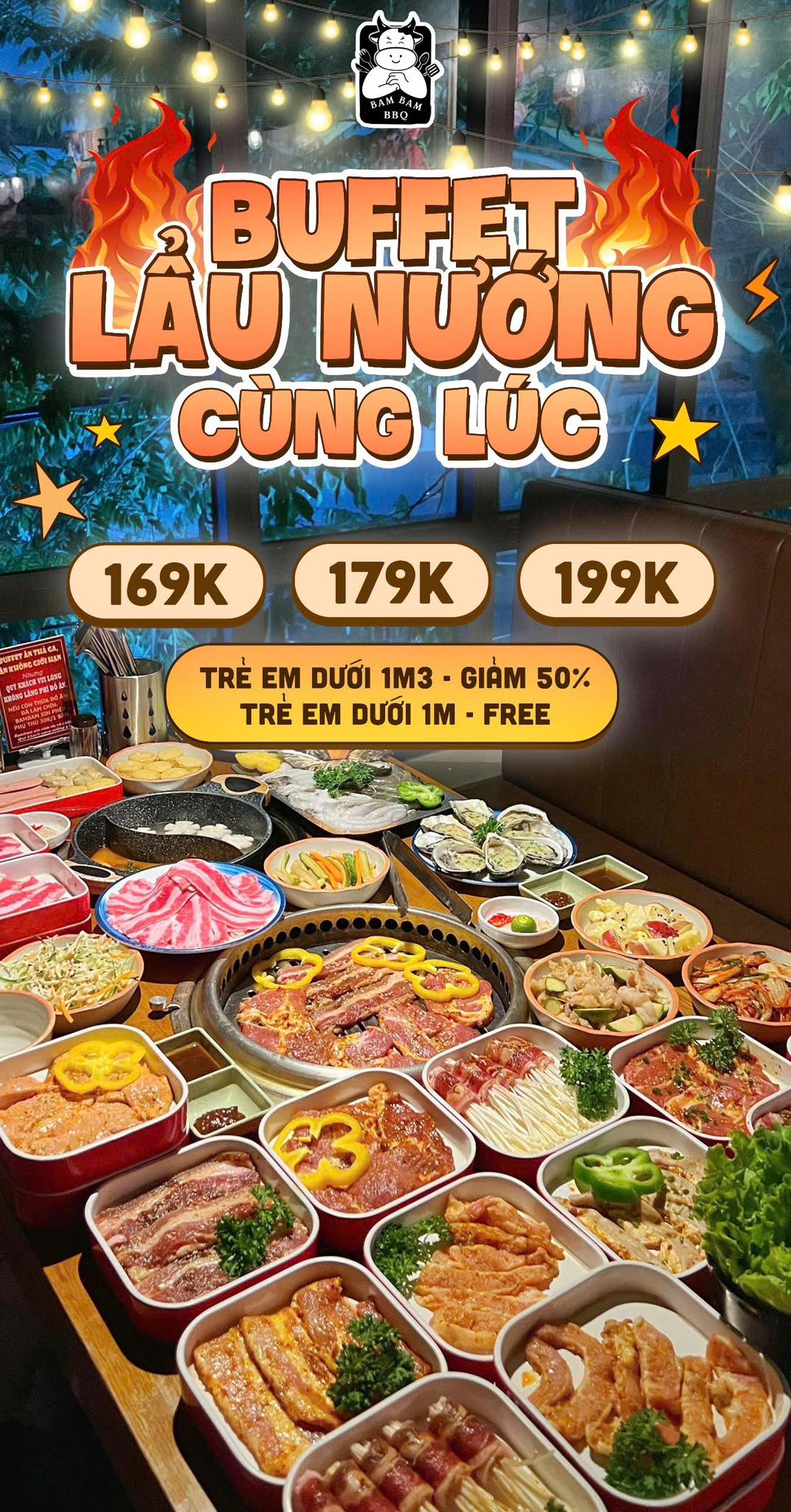 BamBam - Buffet Lẩu Nướng Cùng Lúc | Bac Ninh