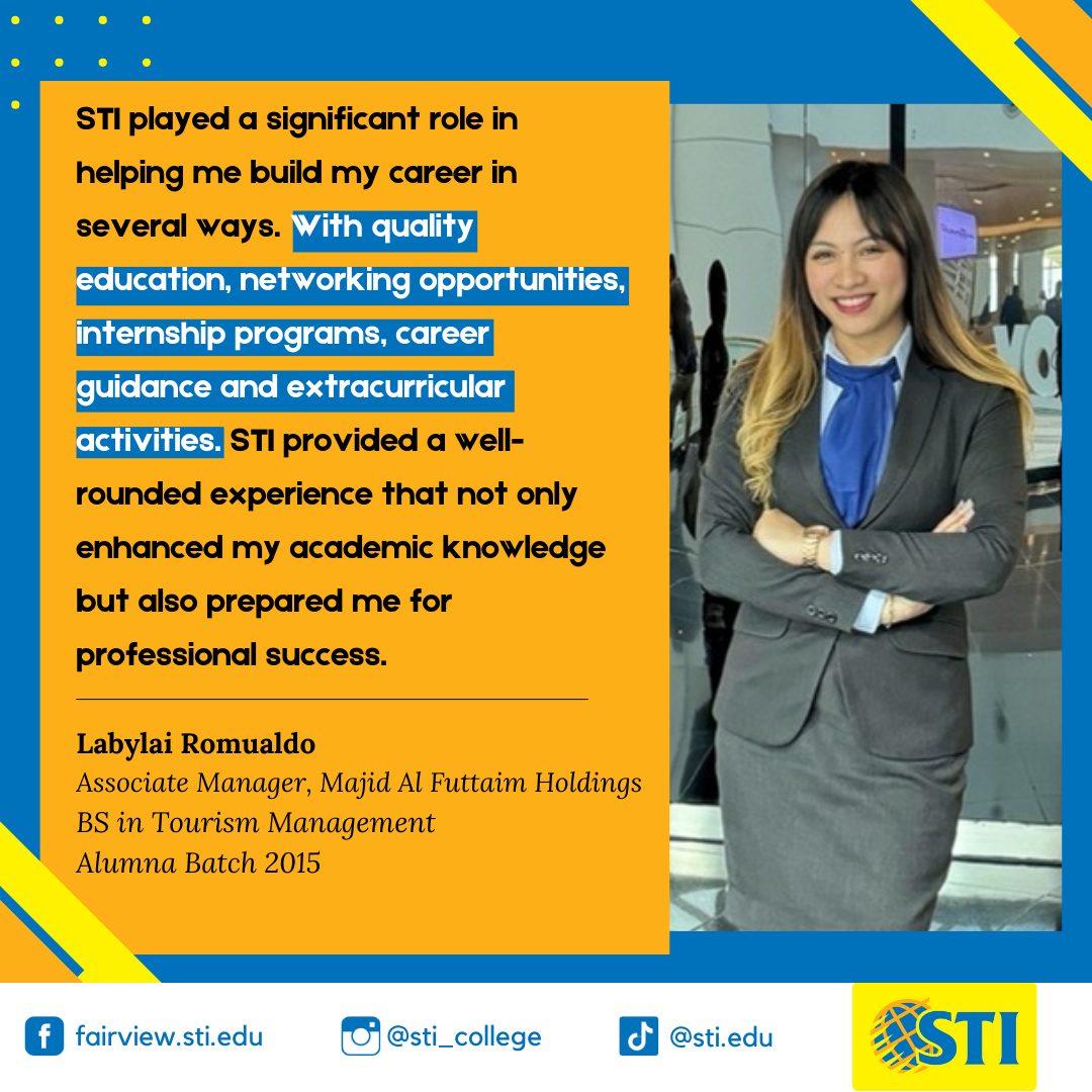 🌟🌏 From STI to... - STI College Fairview (Official Fan Page)