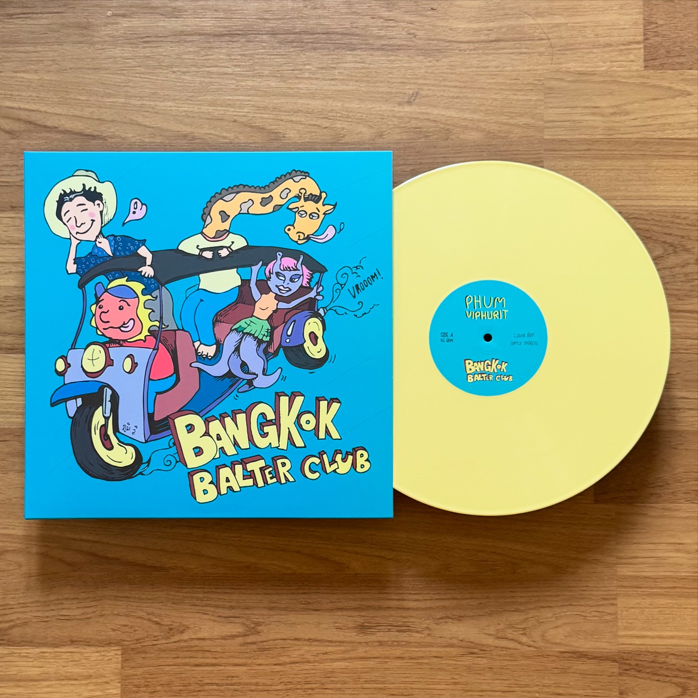 OUT NOW❗️ PHUM VIPHURIT : BANGKOK BALTER CLUB 1LP 12” 45 RPM