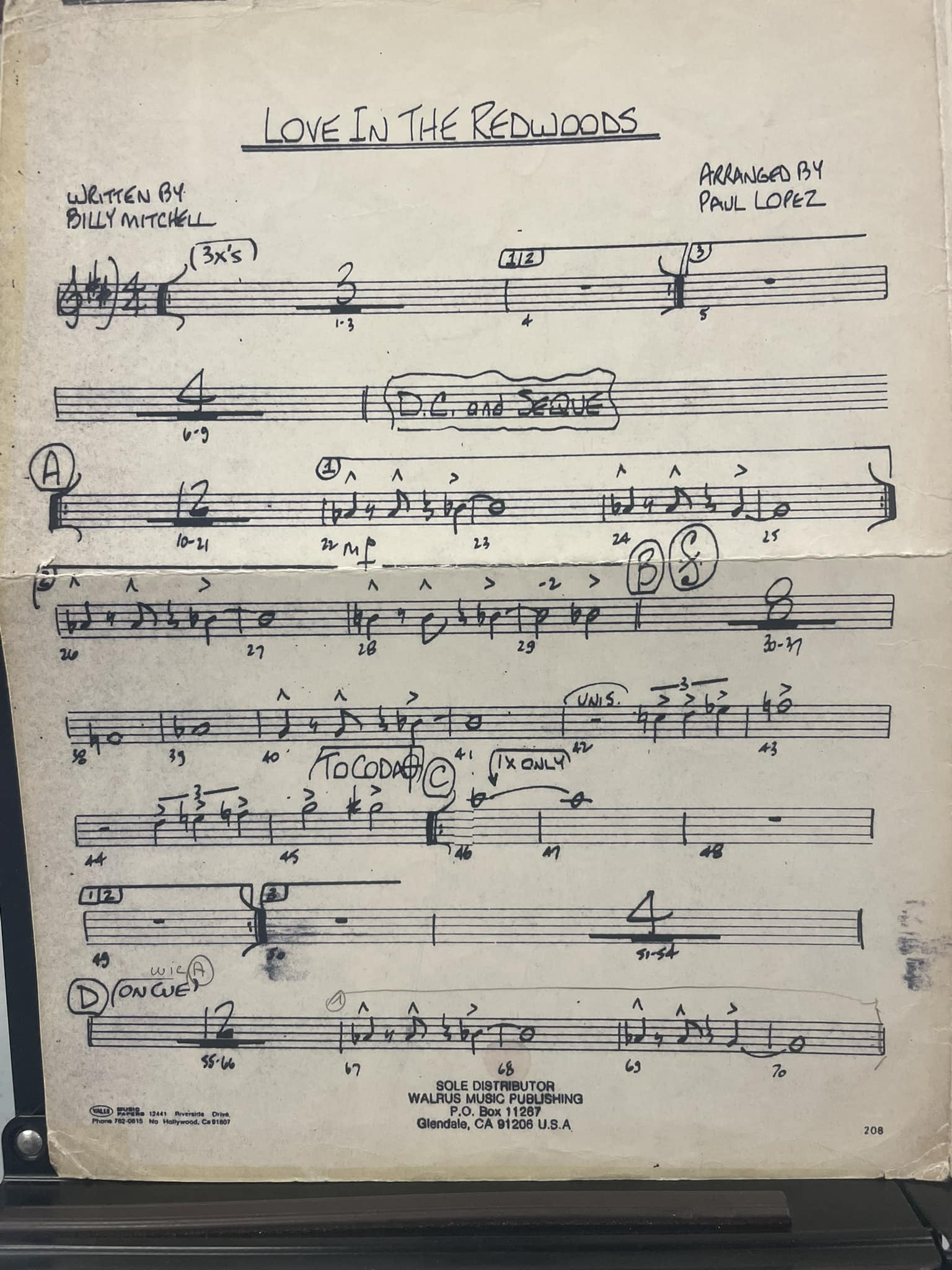 Hi all, I'm looking for the score sheets of Wind Machine