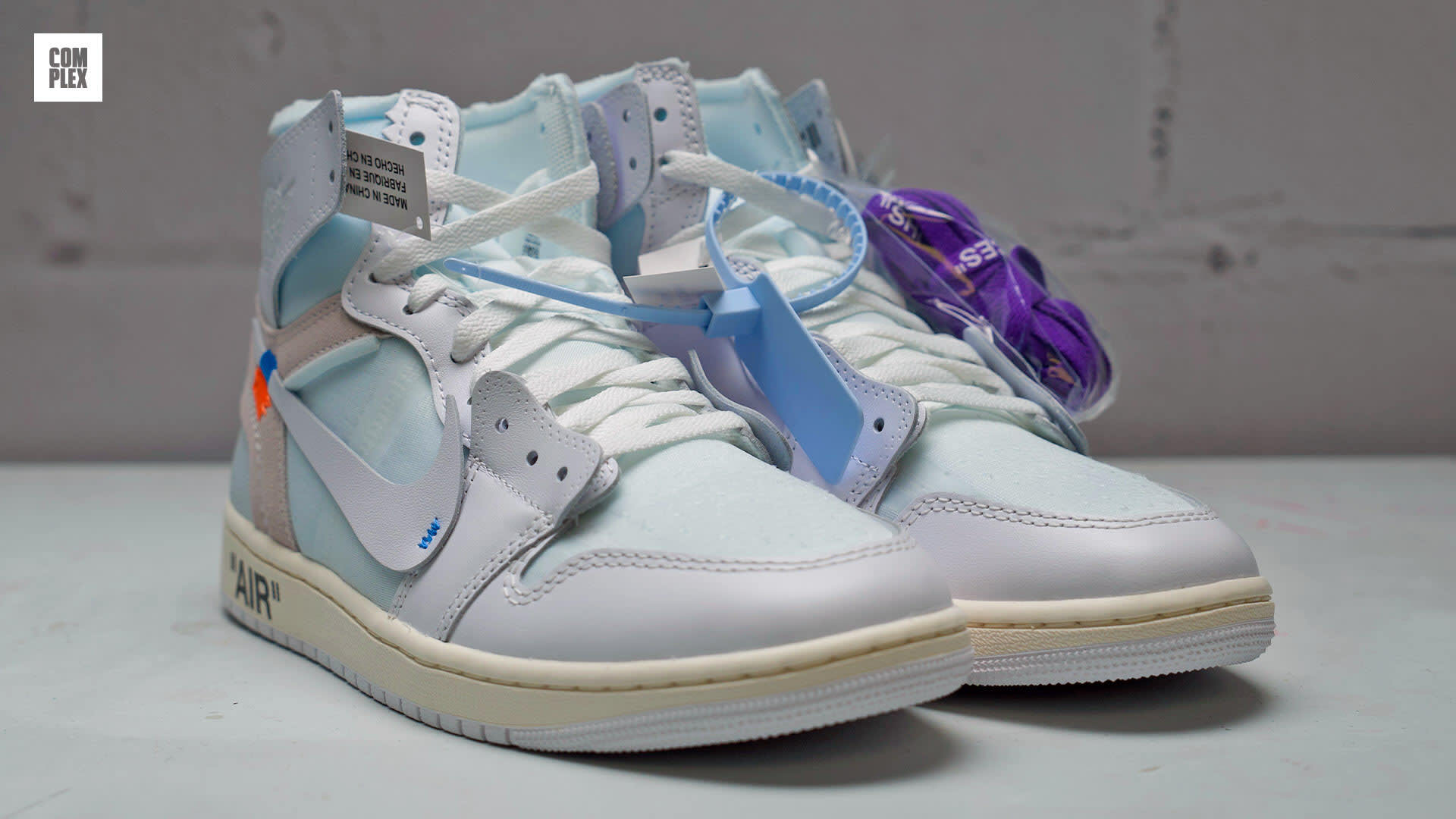 Virgil Abloh Archives x Air Jordan 1 Releases Early at ComplexCon 