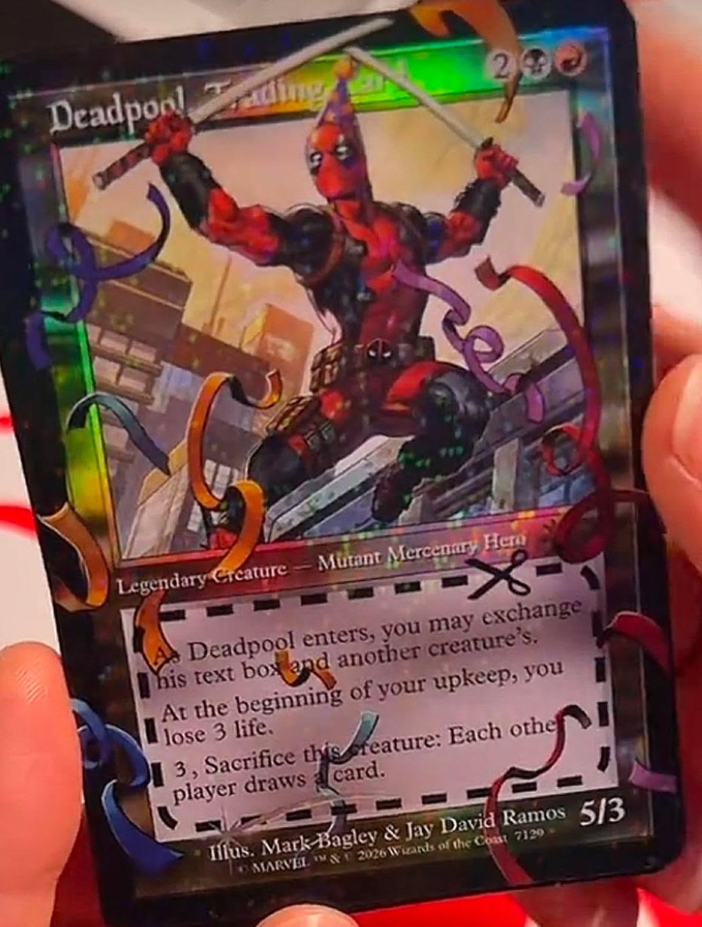 Pay - New Deadpool art in the Deadpool “I fixed it” Secret Lair