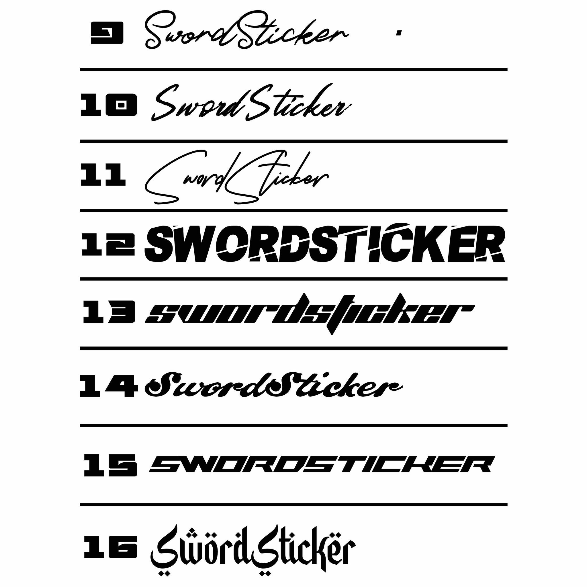 SwordSticker