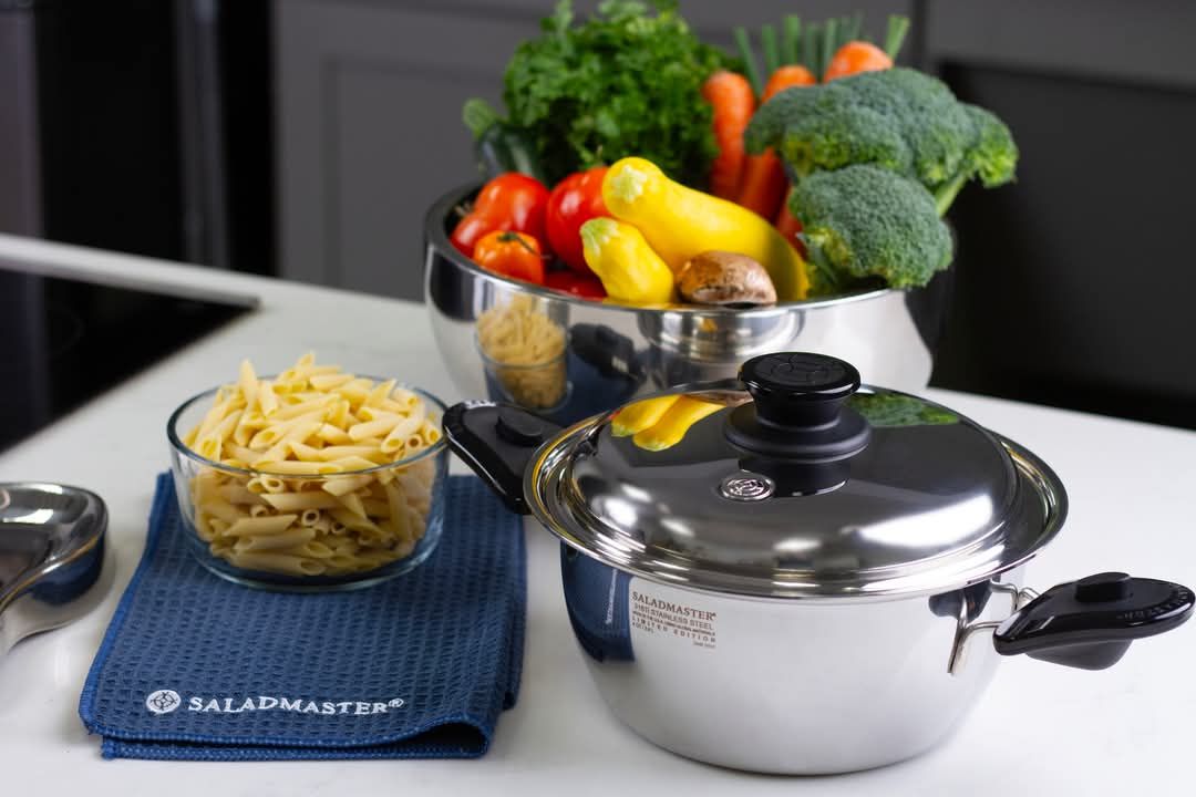 Introducing Saladmaster's 4 Qt Mezzo Roaster for easy one-pot meals