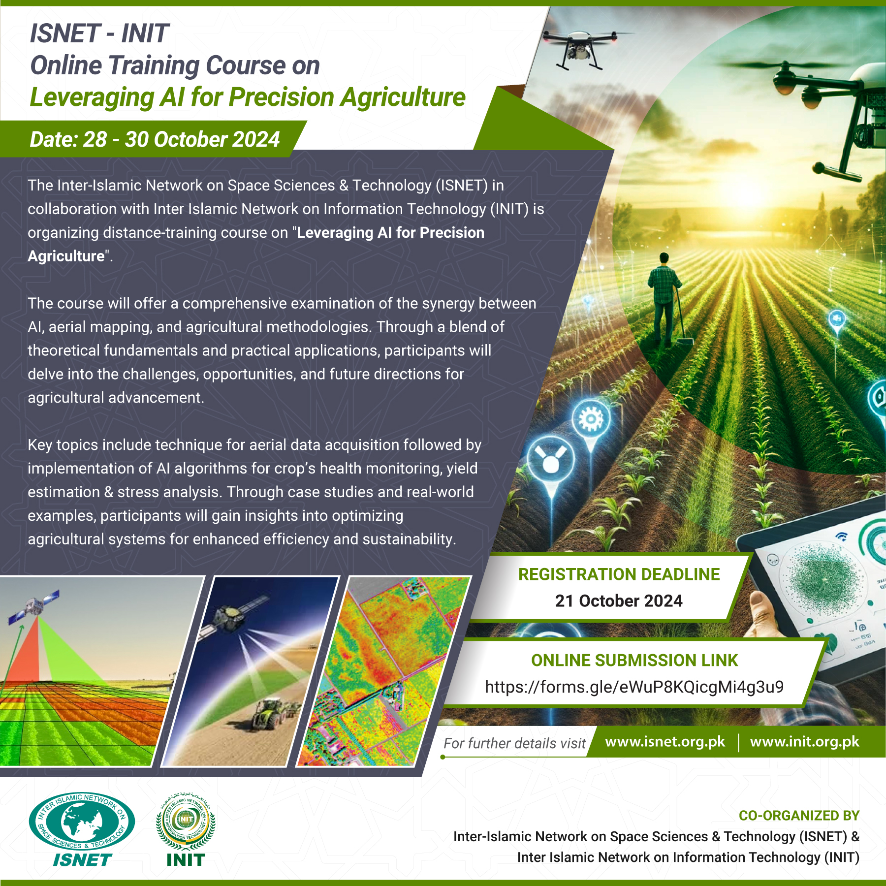The Inter-Islamic Network on Space Sciences & Technology (ISNET) in ...