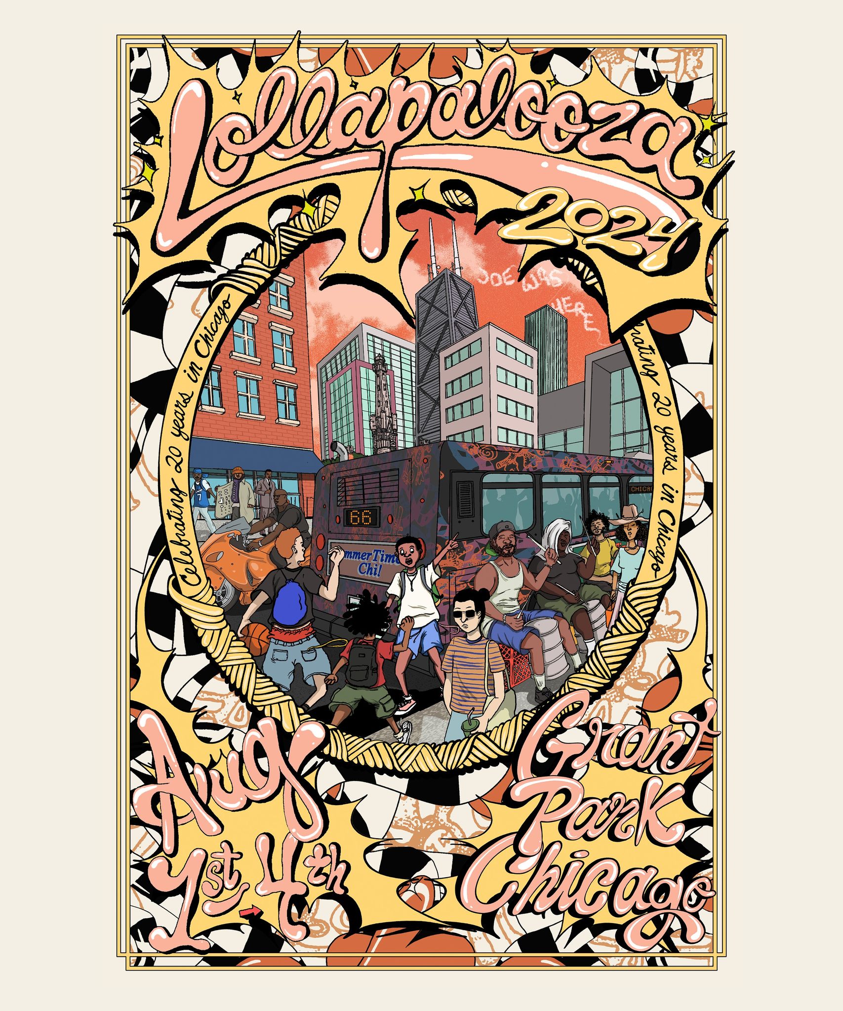 Original lollapalooza 92 poster finally in a frame!