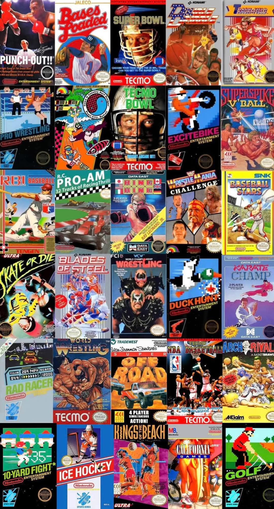 What are the top 5 MSX1 games of all time?