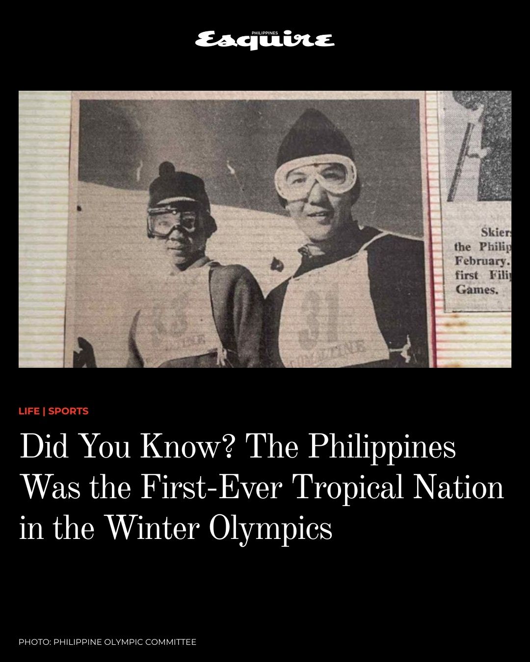 In 1972, the Philippines made... - Esquire Philippines | Facebook