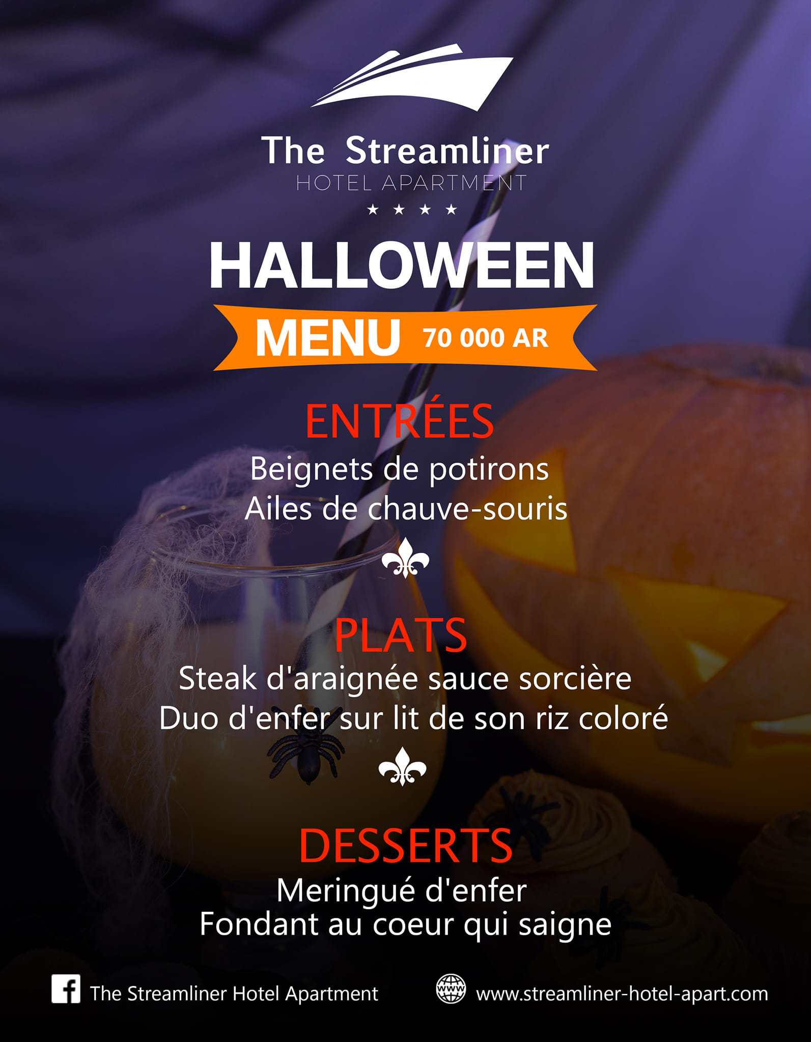 The Streamliner - 🩸𝐌𝐄𝐍𝐔 𝐒𝐏𝐄𝐂𝐈𝐀𝐋 𝐇𝐀𝐋𝐋𝐎𝐖𝐄𝐄𝐍🩸 𝐷𝑒𝑠 𝑝𝑙𝑎𝑡𝑠 𝑒𝑓𝑓𝑟𝑎𝑦𝑎𝑛𝑡𝑠 𝑒𝑡 ...