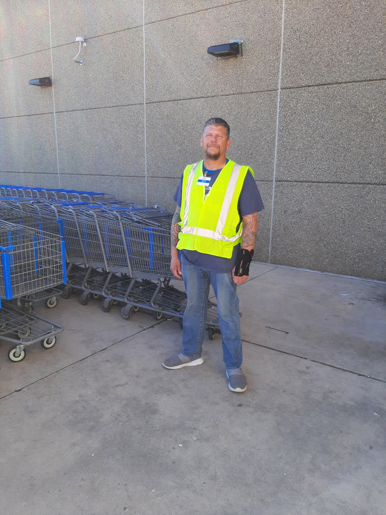 Walmart - Meet Jeff, our totally awesome stockman. He keeps our parking ...