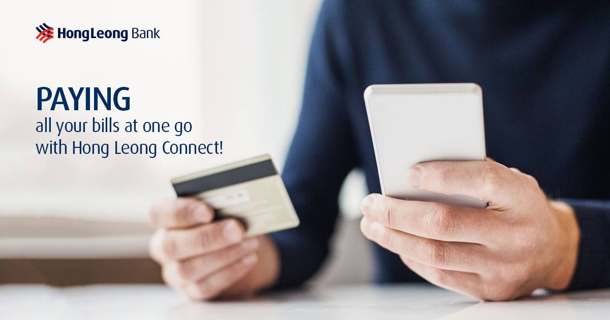 Hong Leong Bank Paying Your Bills Online One By One Save Time With Our Bulk Bill Payment On Connect You Can Pay All Your Bills Anytime In One Go Learn More