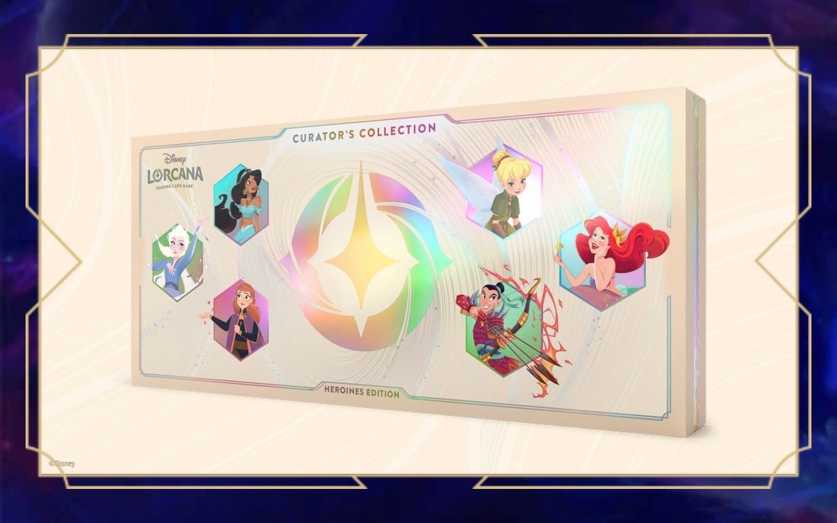 Disney Lorcana Curator's Collection Heroines edition launches July