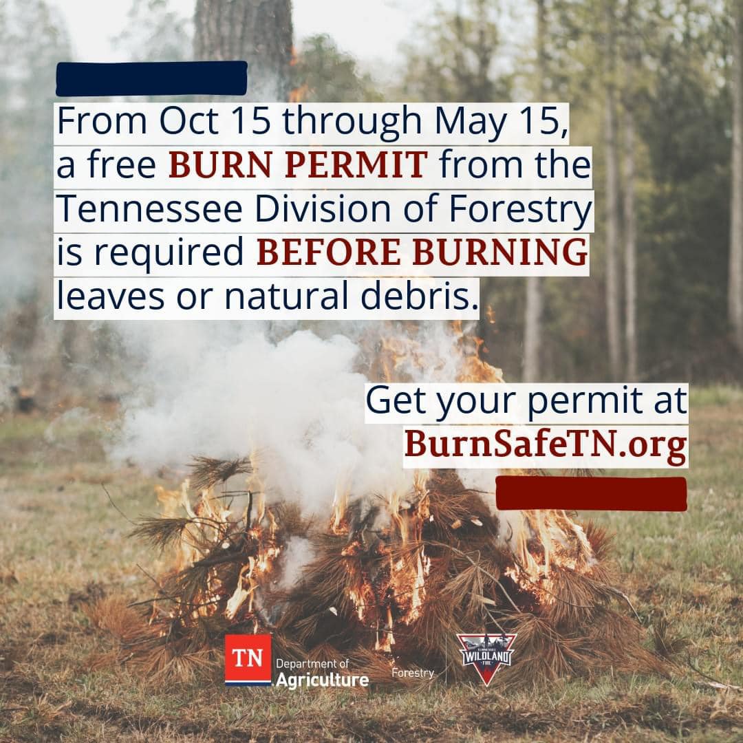 🔥 BURN PERMITS 🔥 Burn... - Maury County Fire Department | Facebook