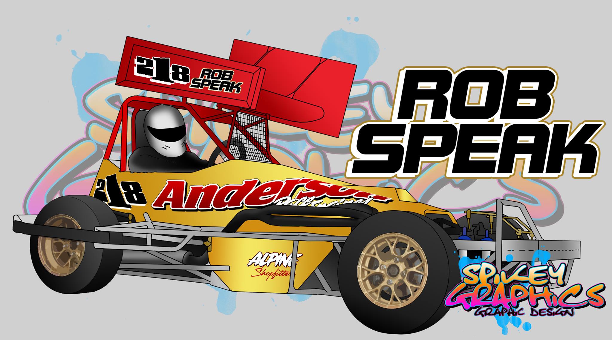 Spikey Graphics - Big project this week, a digital drawing...