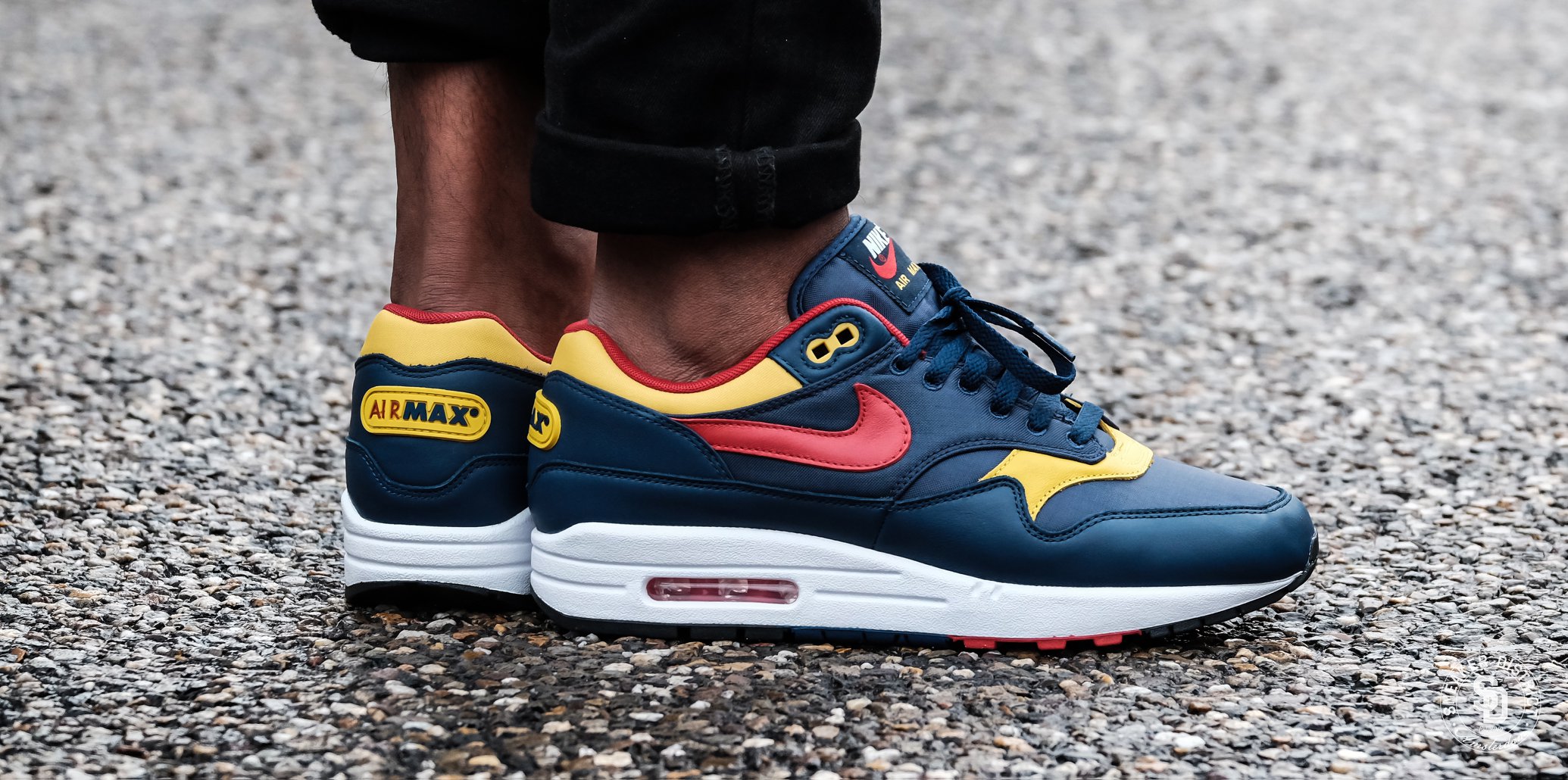 Nike WMNS Air Max 1 Print ALOHA - Midnight Navy/Sail-Midnight Navy