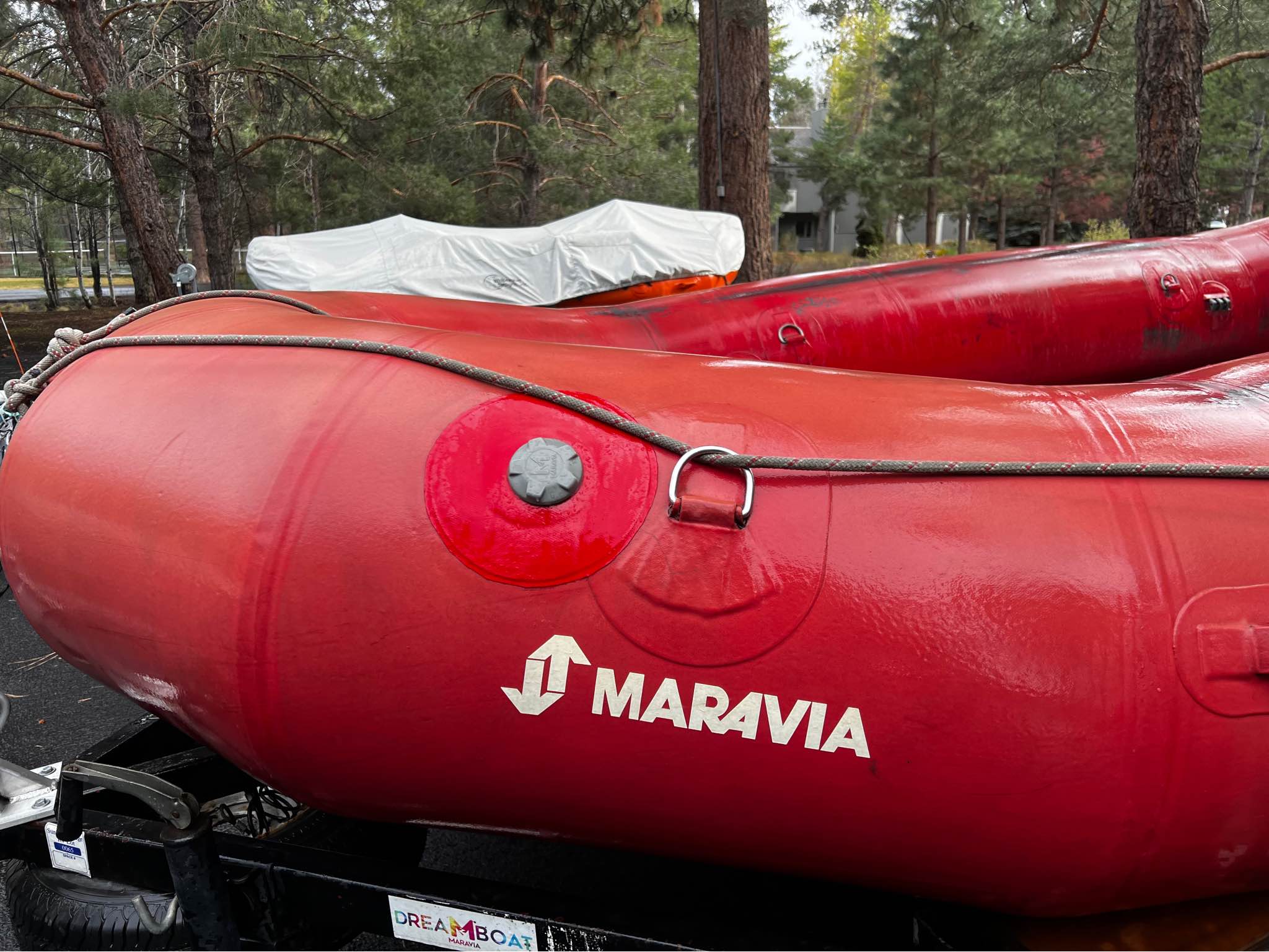 Maravia Raft with Trailer - Kayaks - Bend, Oregon | Facebook ...