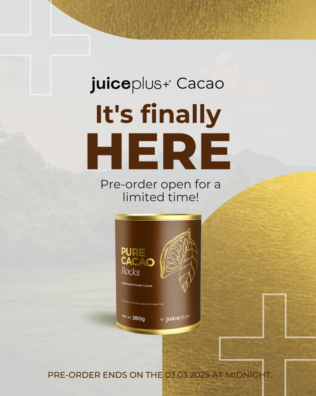 Juice - ONLY 60 HOURS LEFT. ⏳ Juice Plus Pure Cacao Rocks is finally ...