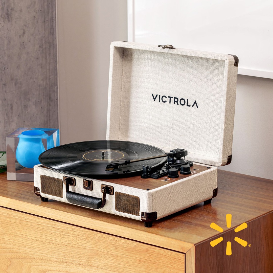 Victrola - Meet the Venture, a new Walmart exclusive suitcase record ...