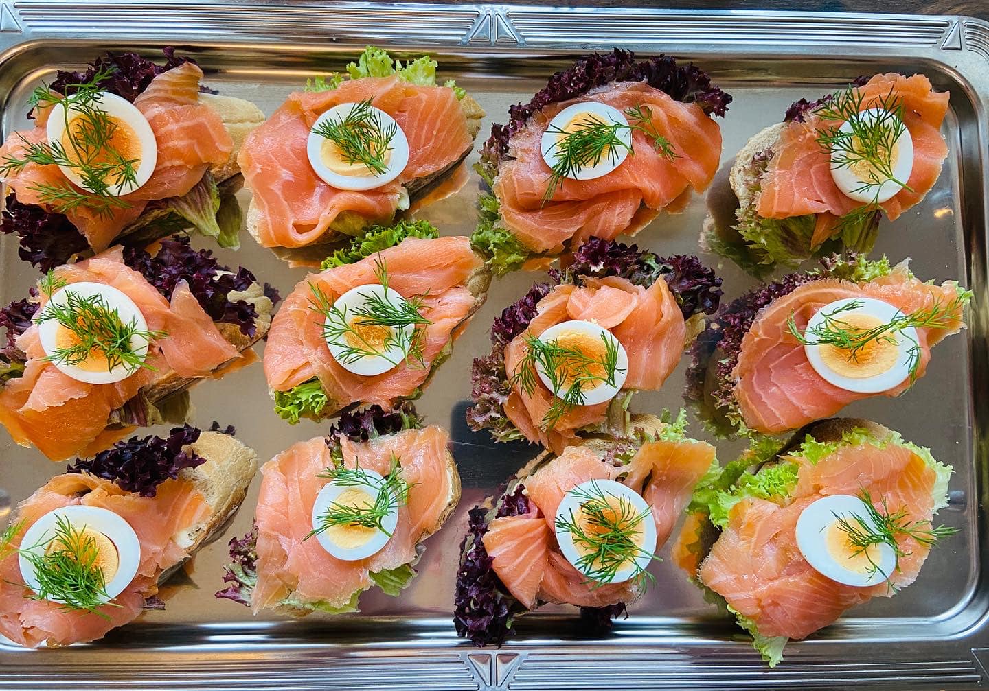 Häppchen und kalte Platten zum 85. Geburtstag 🎁 😊