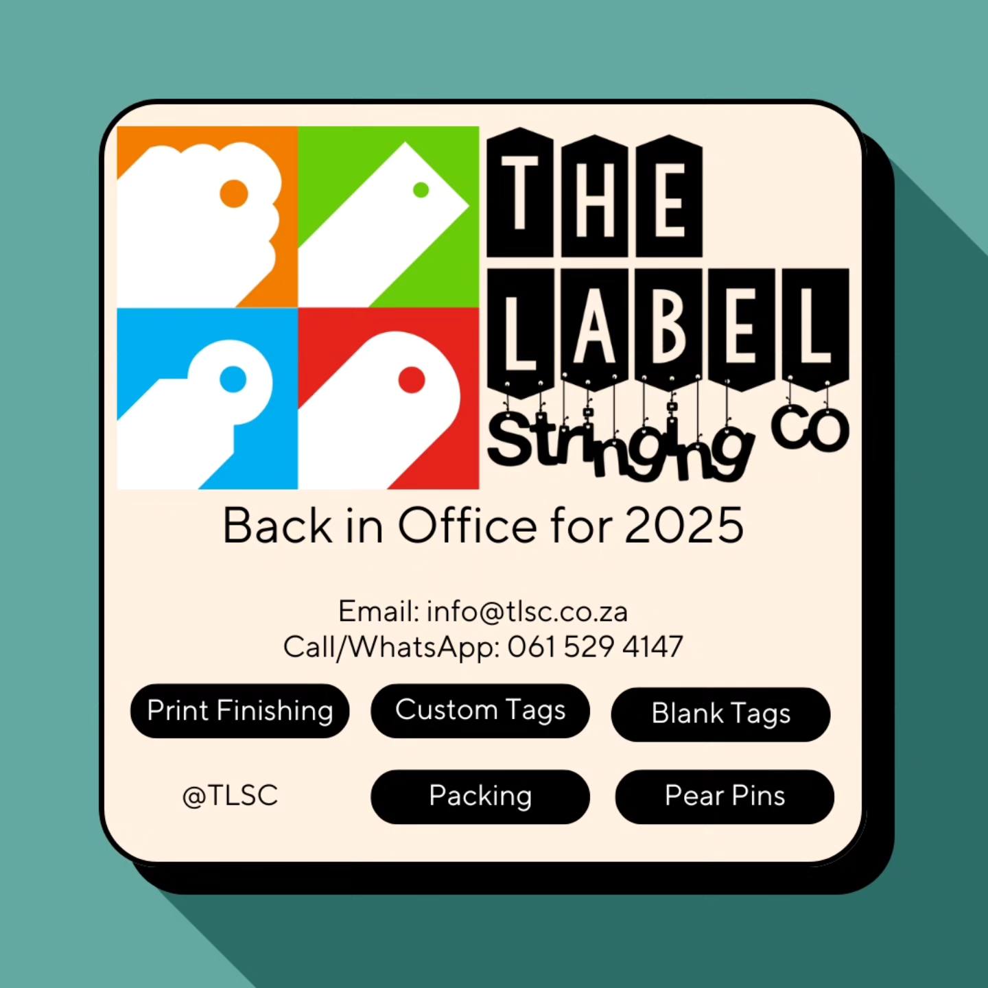 The Label Stringing Company | Johannesburg