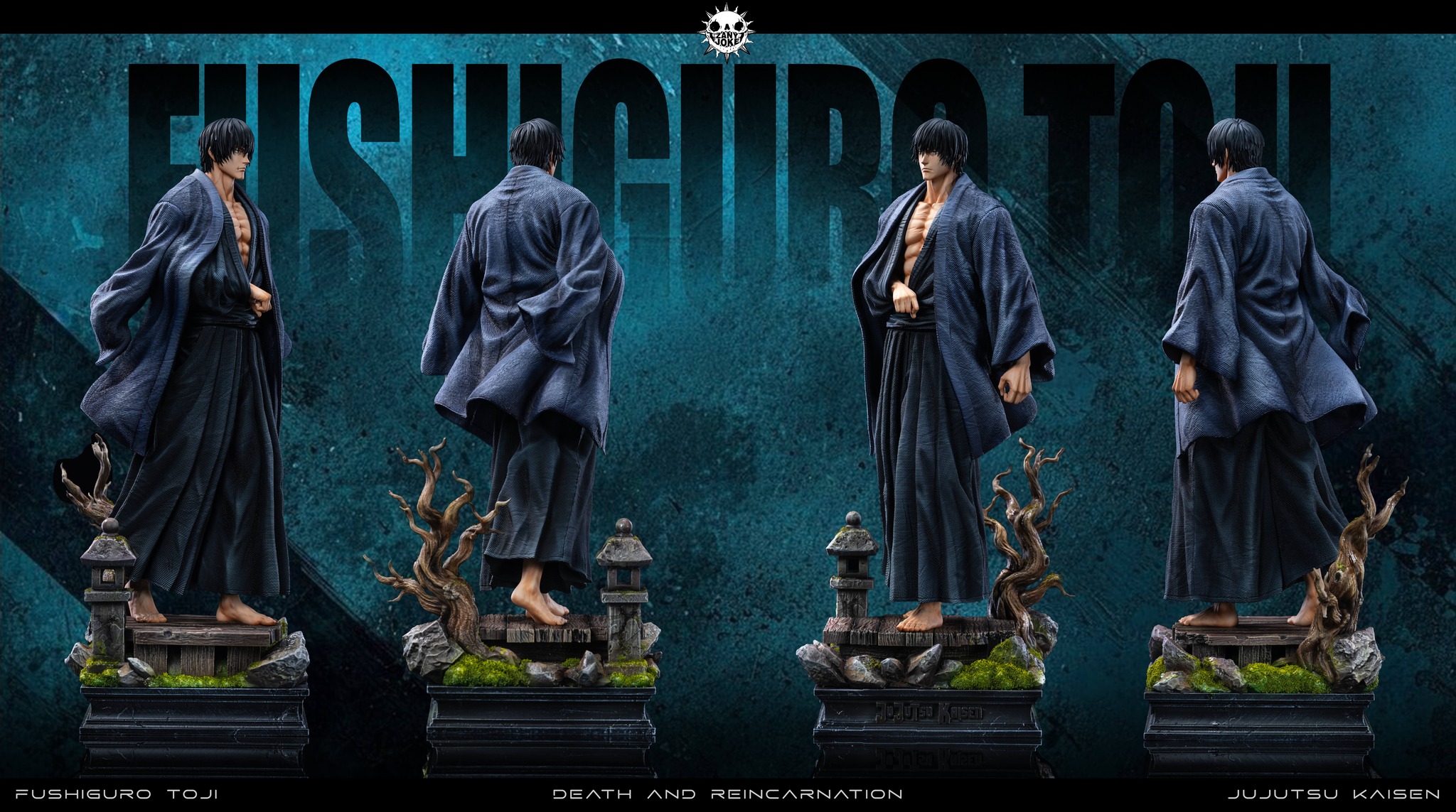 PRE-ORDER】ZanyJoke Studio 1:6 Fushiguro Toji statue is available