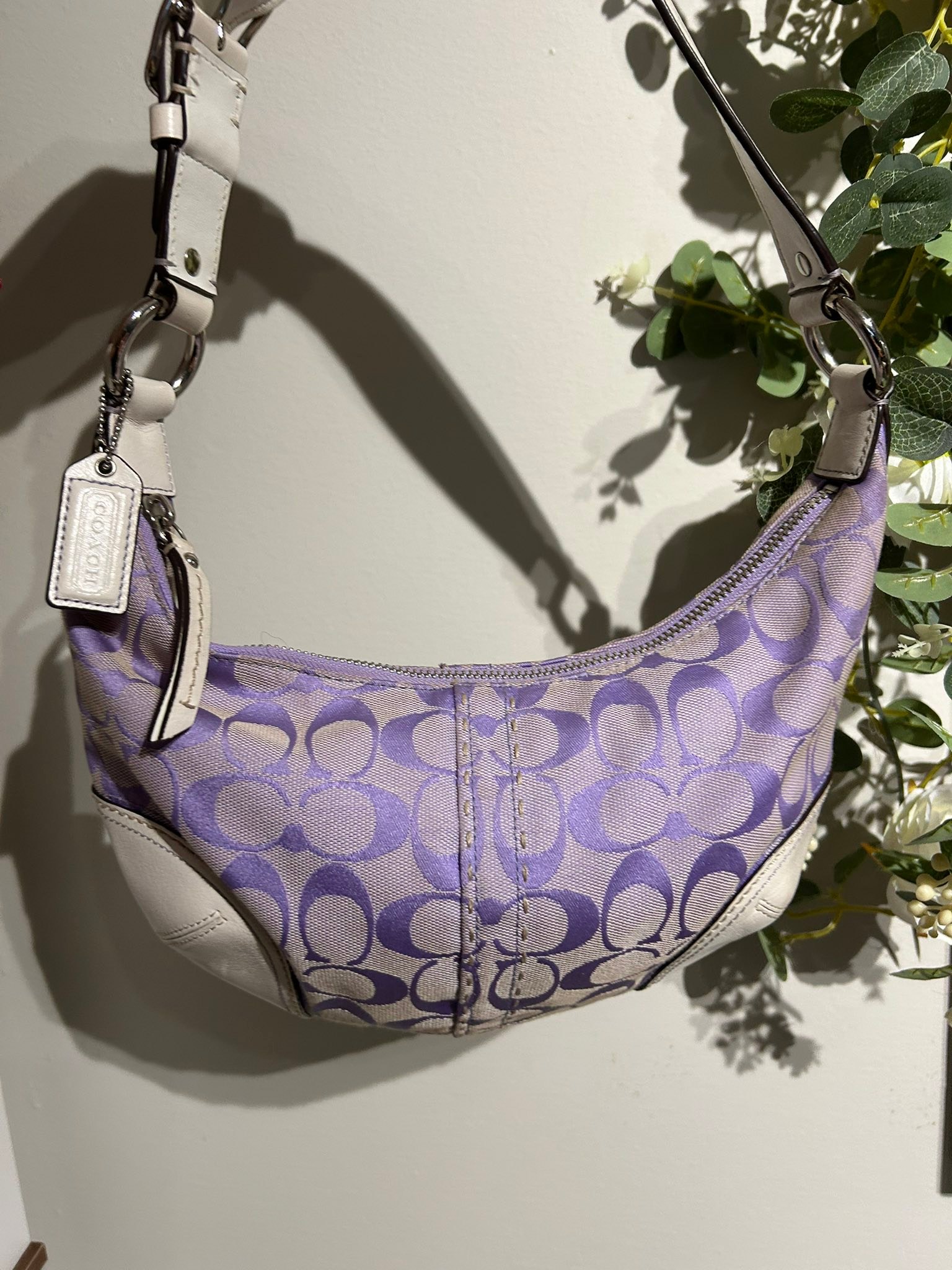 Coach Soho Hobo bag in lavender for sale