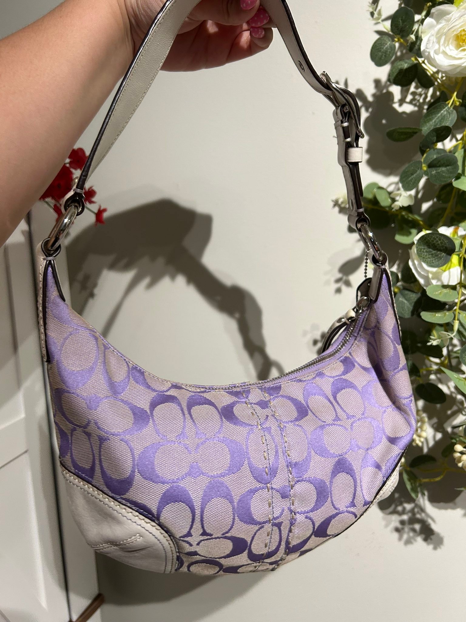 Coach Soho Hobo bag in lavender for sale