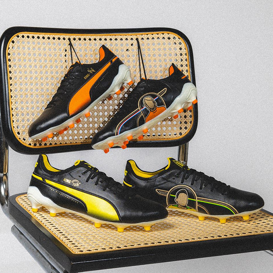 The Pele edition of the PUMA Icon King 👑 The iconic number 10 is