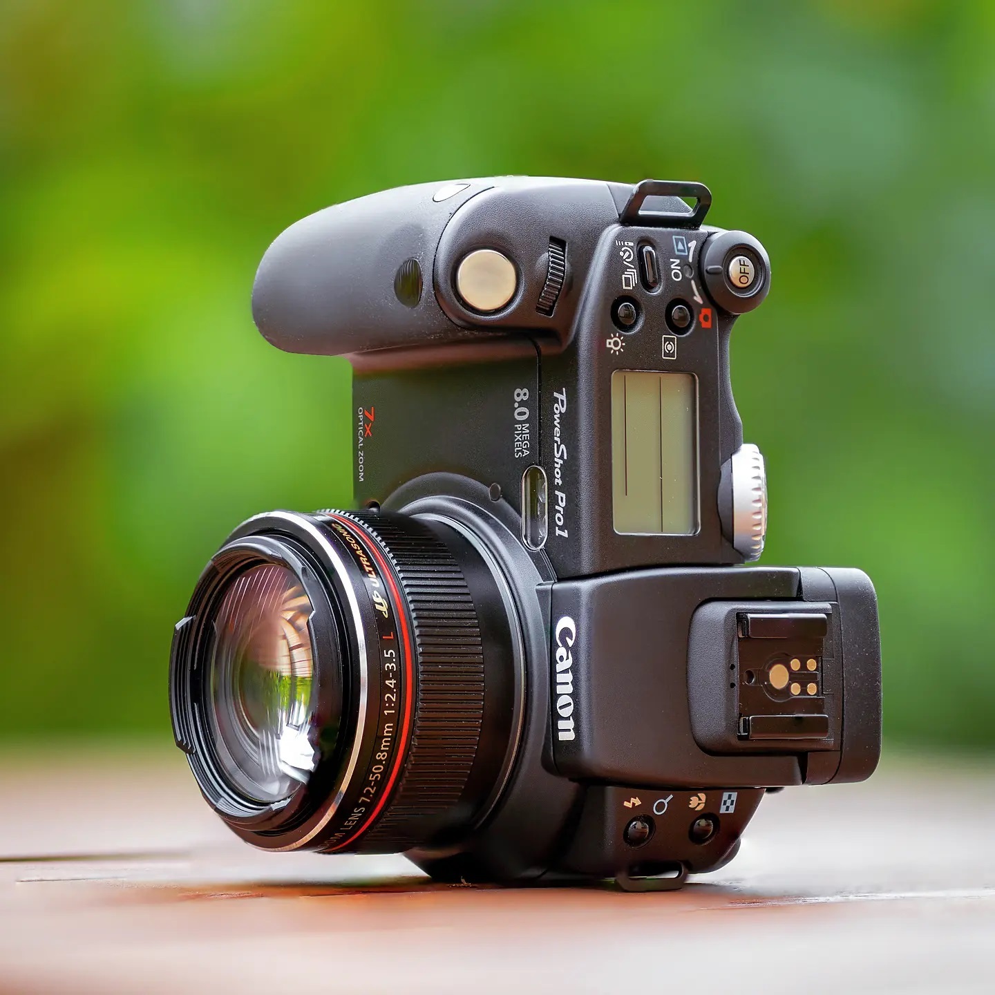 The Canon PowerShot Pro1 was announced in February 2004 and