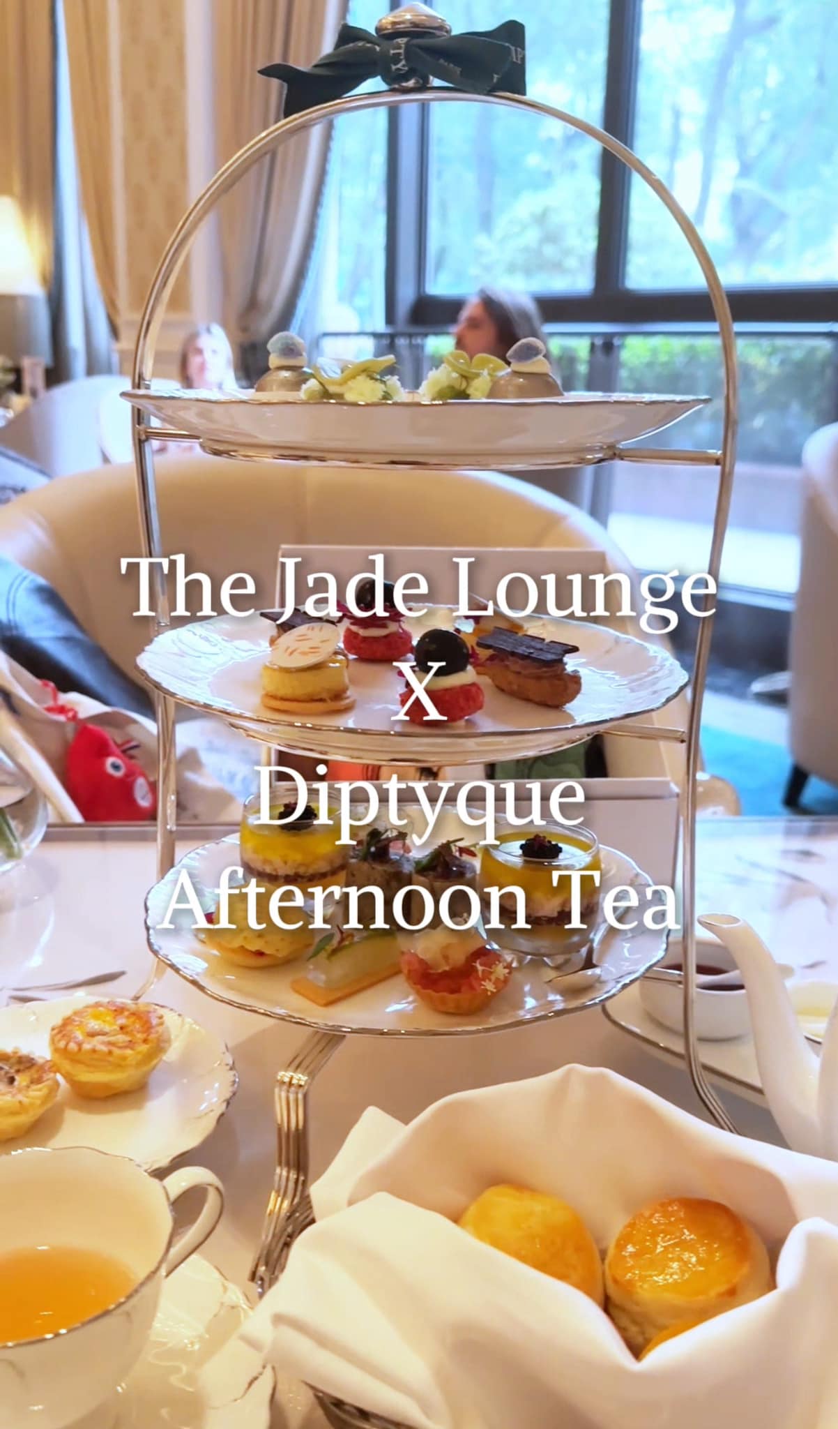 Taiwan - The Jade Lounge X Diptyque Afternoon Tea YouTube Short link in ...