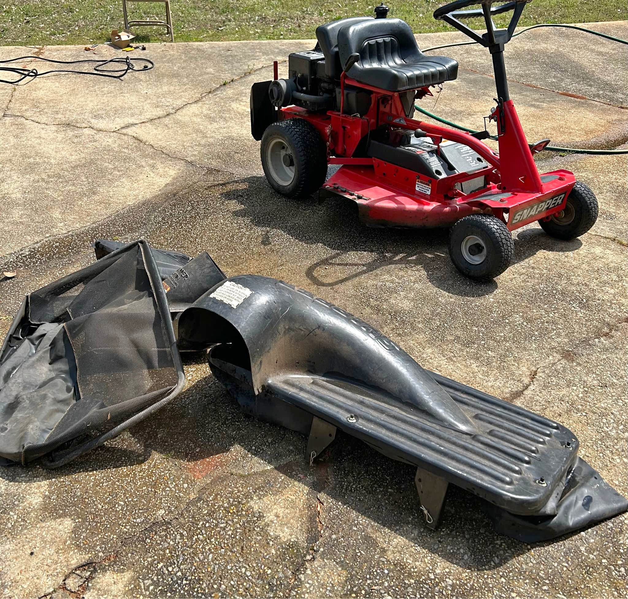 Snapper 30” cut with 10.5 HP motor and attachments. - Lawn Mowers ...